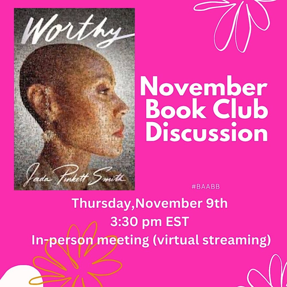 Worthy By Jada Pinkett Smith Book Club Discussion Parkbench