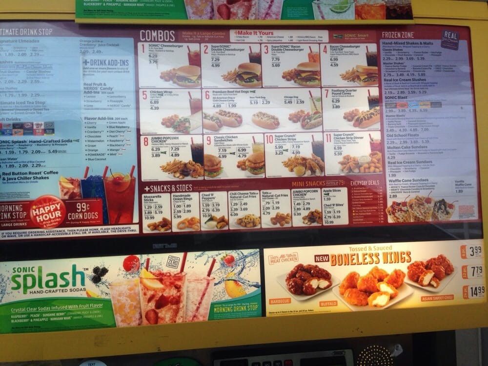 Order Sonic Drive-In (2401 Forest Hills Road West) Menu Delivery【Menu &  Prices】, Wilson