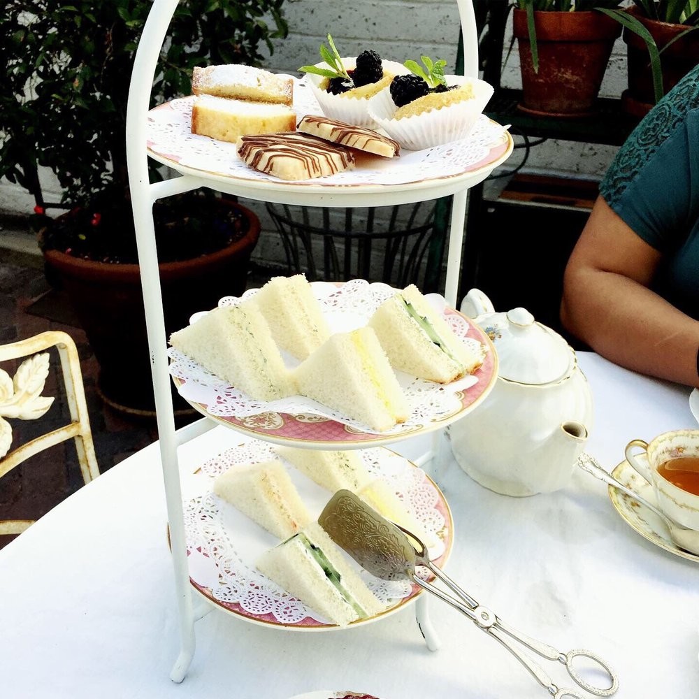 The Olde Magnolia Tea Room, Coffee & Tea Shops in Downtown Upland -  Parkbench