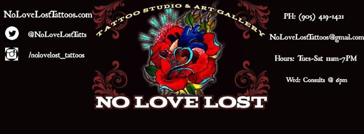 No Love Lost Tattoo  Tattoo Shop in Huddersfield