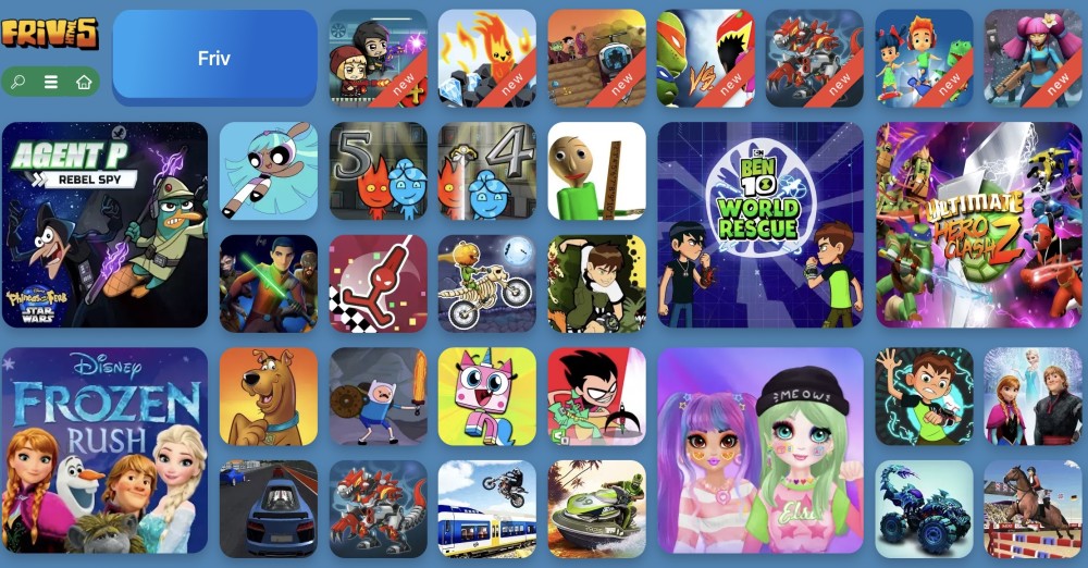 CARTOON NETWORK GAMES - Play Cartoon Games at Friv5Online