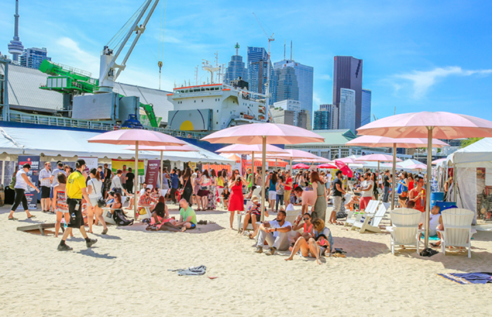 Sugar Beach Toronto Events - Parkbench