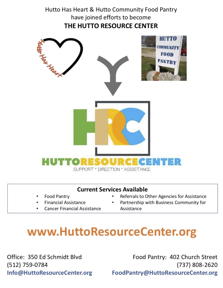 Hutto Has Heart The Hutto Community Food Pantry Join Forces To