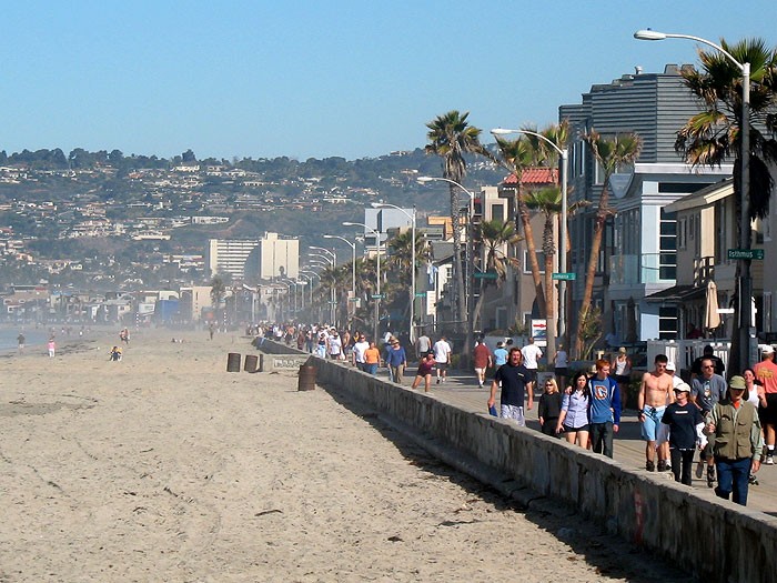 Mission Beach Boardwalk: Fun By The Beach in San Diego! - Parkbench