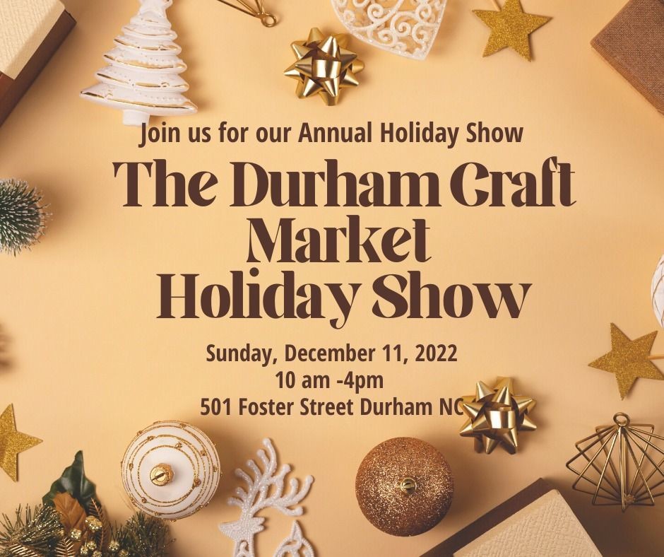 The Durham Craft Market Holiday S Parkbench