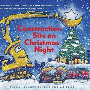 Storytime Featuring Construction Site On Christmas Night Parkbench