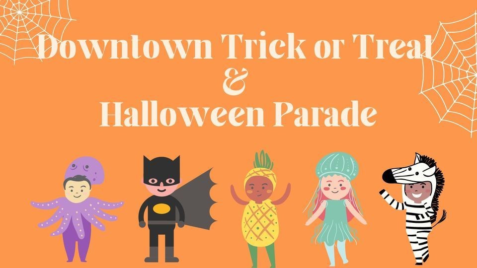 Downtown Trick or Treating & Halloween Parade - Parkbench