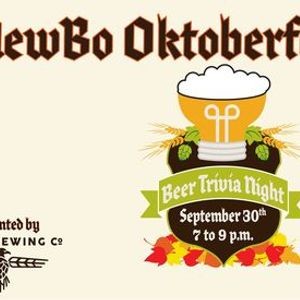 Newbo Oktoberfest 2021 Beer Trivia Night Parkbench