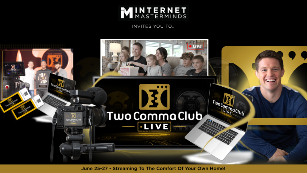 ONLINE] Two Comma Club Virtual Conference, with Russell Brunson - Parkbench