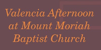 Valencia Afternoon At Mount Moriah Baptist Church Parkbench