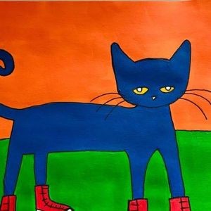 Story Art for Kids Pete the Cat Drawing & Colouring Class - Parkbench