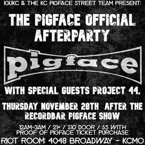 Official Pigface Afterparty At The Riot Room Parkbench