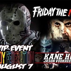 Vip Kane Hodder Jason Voorhees Friday The 13th Part 7 8 9 X Parkbench