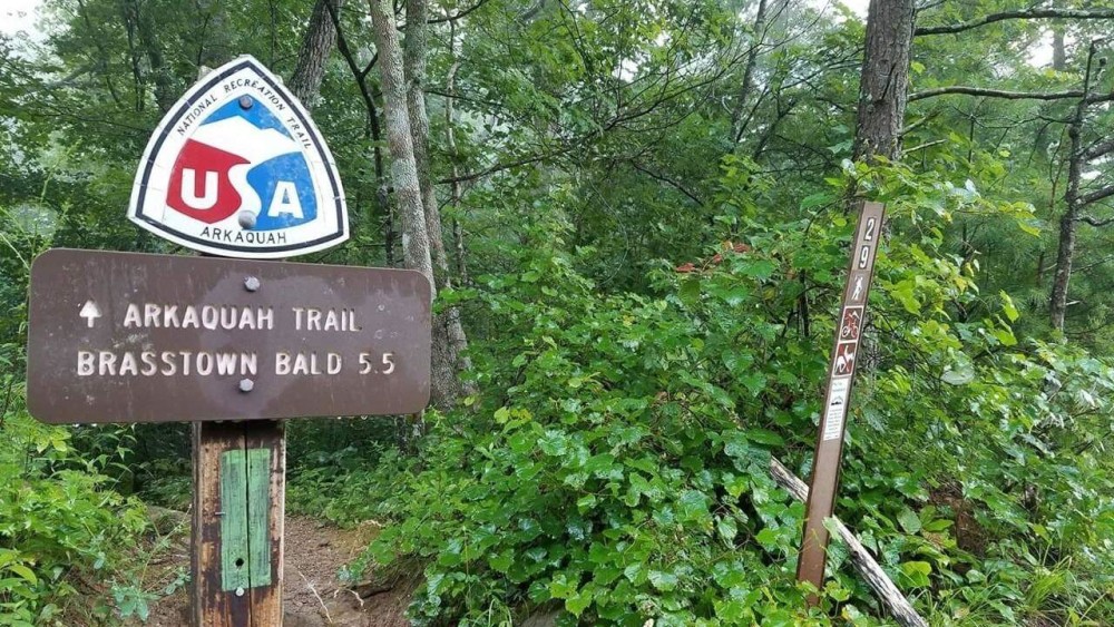 Arkaquah Trail To Brasstown Bald Georgia S Toughest Trail Parkbench