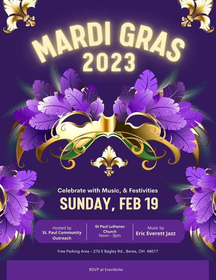 Mardi Gras 2023 Celebration - Parkbench