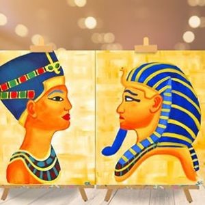 Egyptian Royalty Parkbench