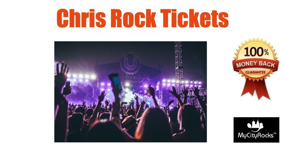 Chris Rock Tickets Orlando FL Dr Phillips Center Walt Disney Theater