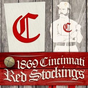 effekt Formindske Watt 1869 Cincinnati Red Stockings vs Champion City Reapers - Parkbench