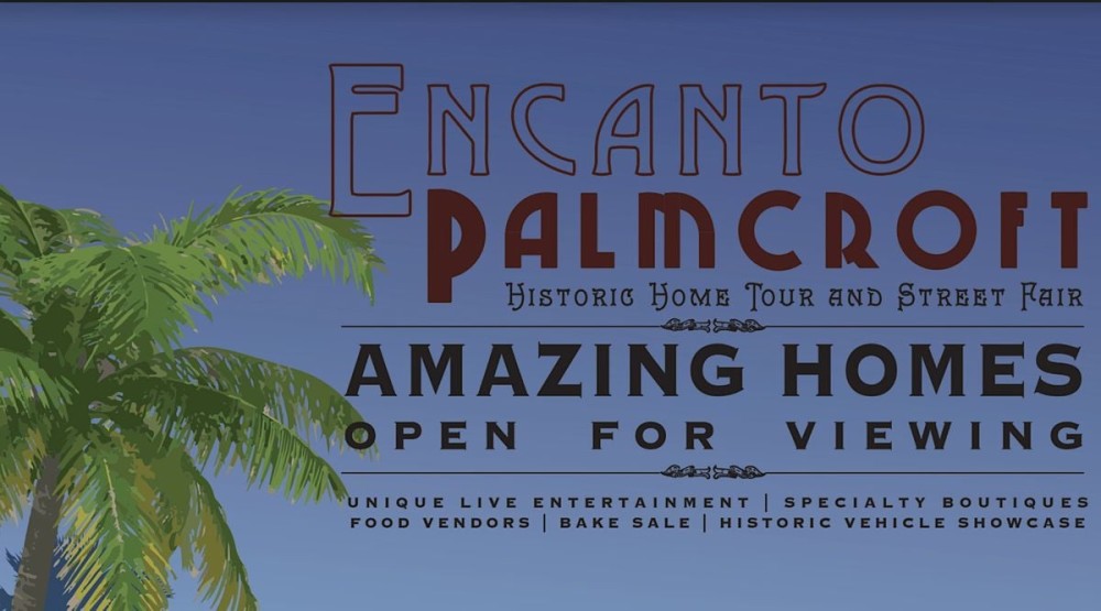 2023 EncantoPalmcroft Historic Home Tour and Street Fair Parkbench