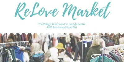 Calgary Relove Market Wardrobe Edition Parkbench