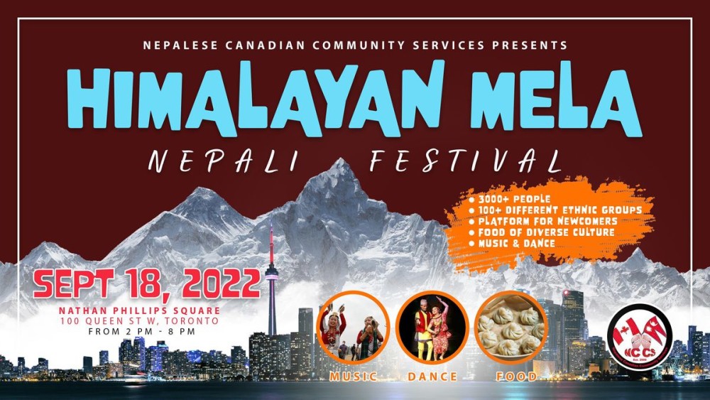 Himalayan Festival (Mela) Parkbench