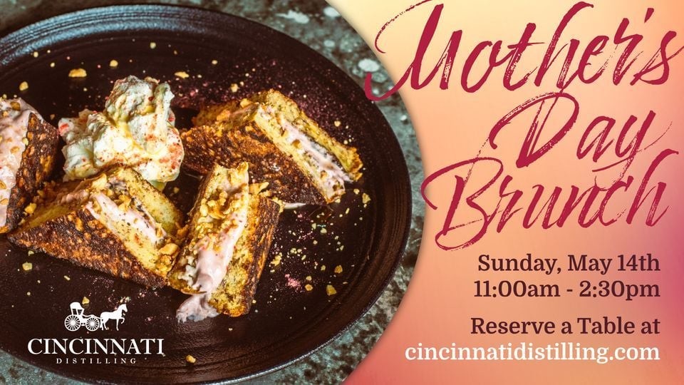 Mother's Day Brunch at Cincinnati Distilling Parkbench