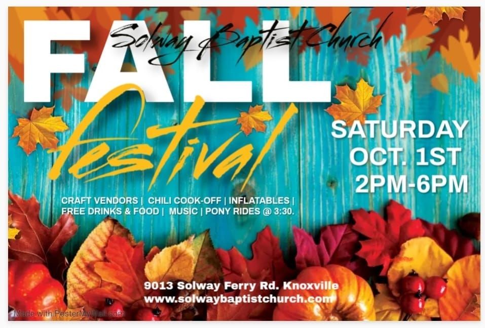 2022 Annual Fall Festival Parkbench