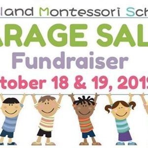 Heartland Montessori School Garage Sale Fundraiser Parkbench