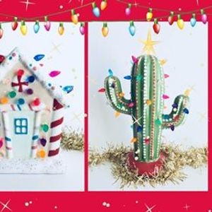 Light Up Christmas Pottery Painting At Zuni Street Brewing Parkbench