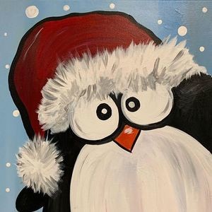 Family Day Penguin Painting Class 25 All Ages Parkbench