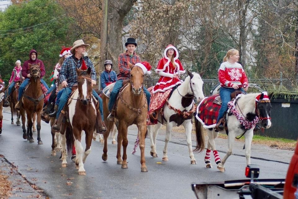 2023 Civitan Honea Path Christmas Parade Parkbench