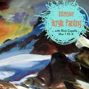 Acrylic Painting Intensive With Rick Cepella Parkbench