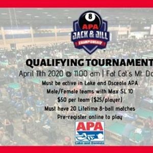 Jack And Jill 8 Ball Scotch Doubles Qualifier Parkbench