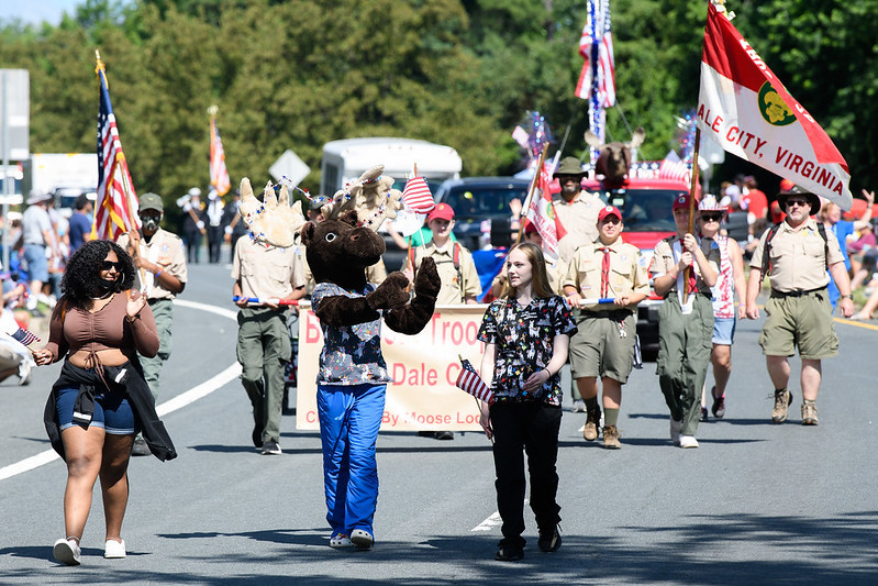 Dale City 4th of July Parade 2022, legal fireworks info Parkbench