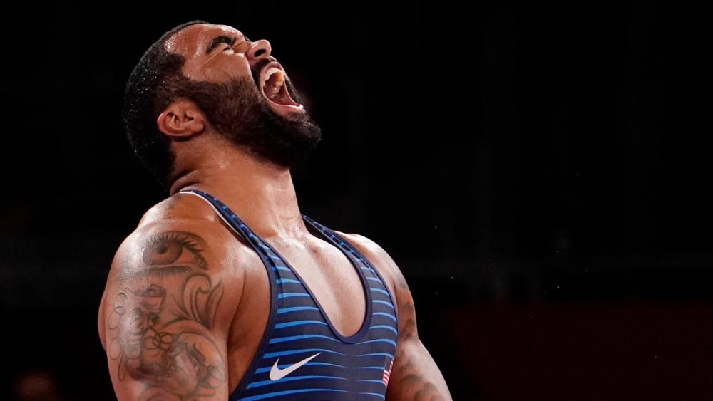 US wrestling heavyweight Gable Steveson takes gold at Tokyo Olympics in