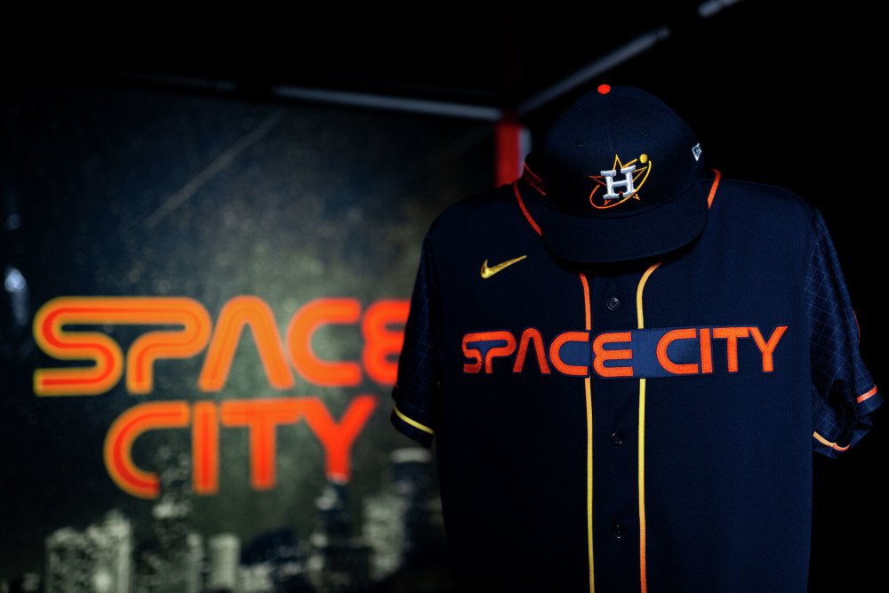 First look Houston Astros unveil new Space Citythemed uniforms
