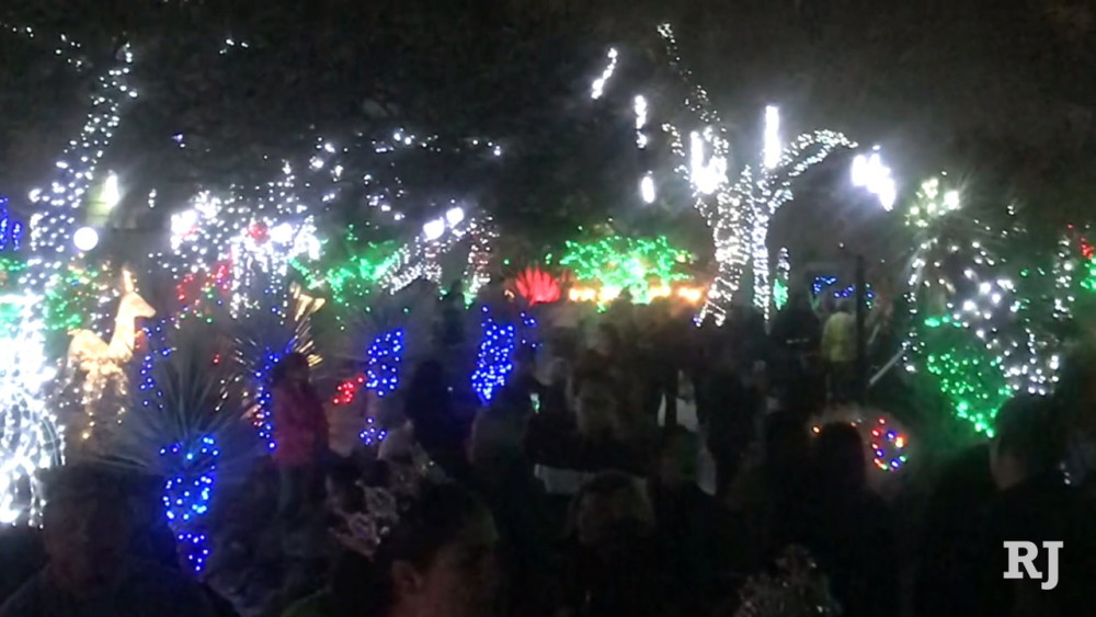 Ethel M Chocolates Cactus Garden Lights Up For Holidays Parkbench