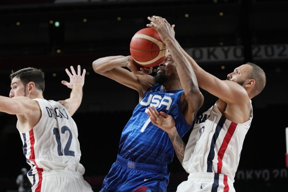 US men’s basketball loses opener to France 83-76 — it’s their 1st loss ...