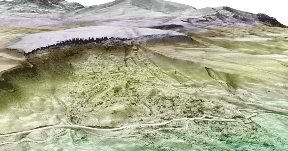 Caldera chronicles lidar mapping reveals park s complex geologic