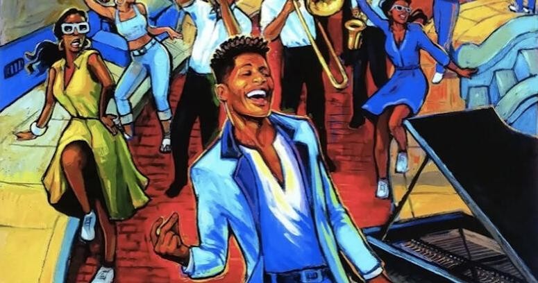 Jazz Fest debuts new 2022 poster featuring Jon Batiste - Parkbench