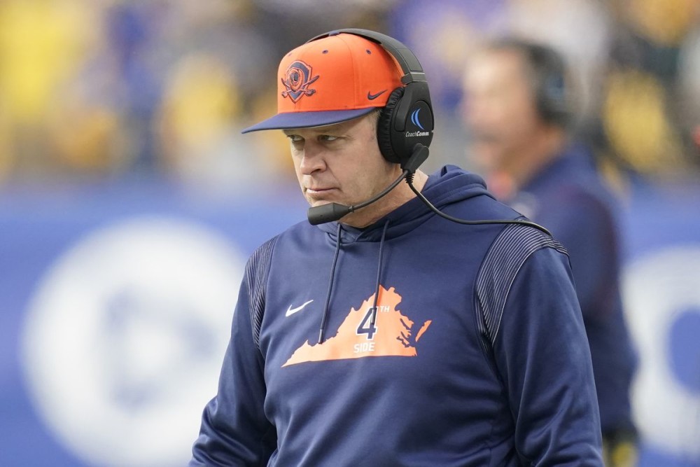 Bronco Mendenhall Announces He’s Stepping Down As Virginia’s Football ...