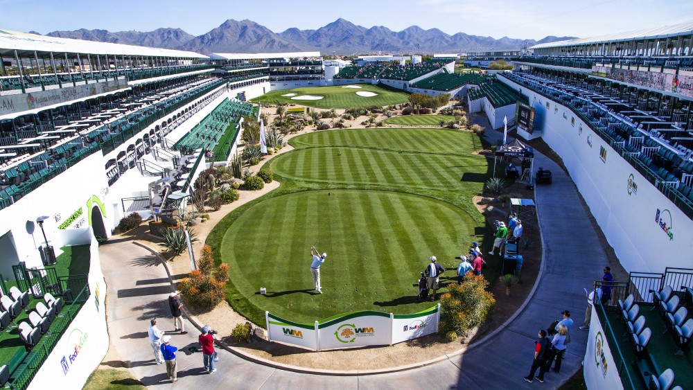 Sewage, a streaker and Tiger Woods Waste Management Phoenix Open's