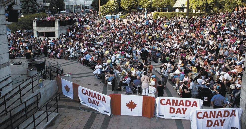 Enjoy Canada Day 2022 at Mel Lastman Square Parkbench