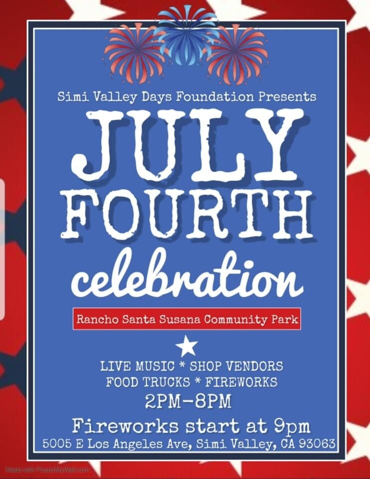 Star Spangled 4th of July Fireworks Celebration in Simi Valley on July