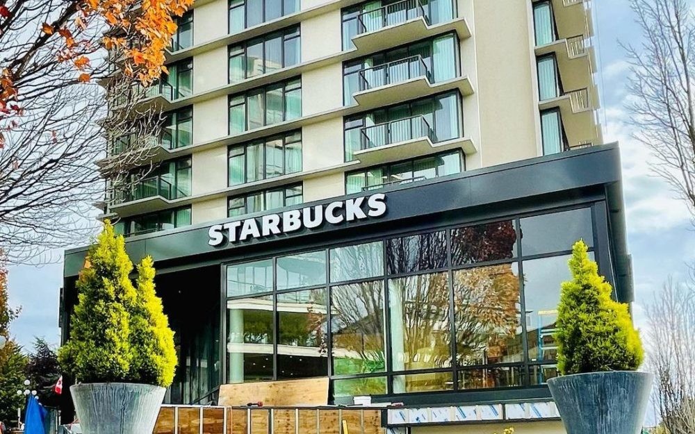 There’s a brand new Starbucks opening in downtown Victoria and it’s