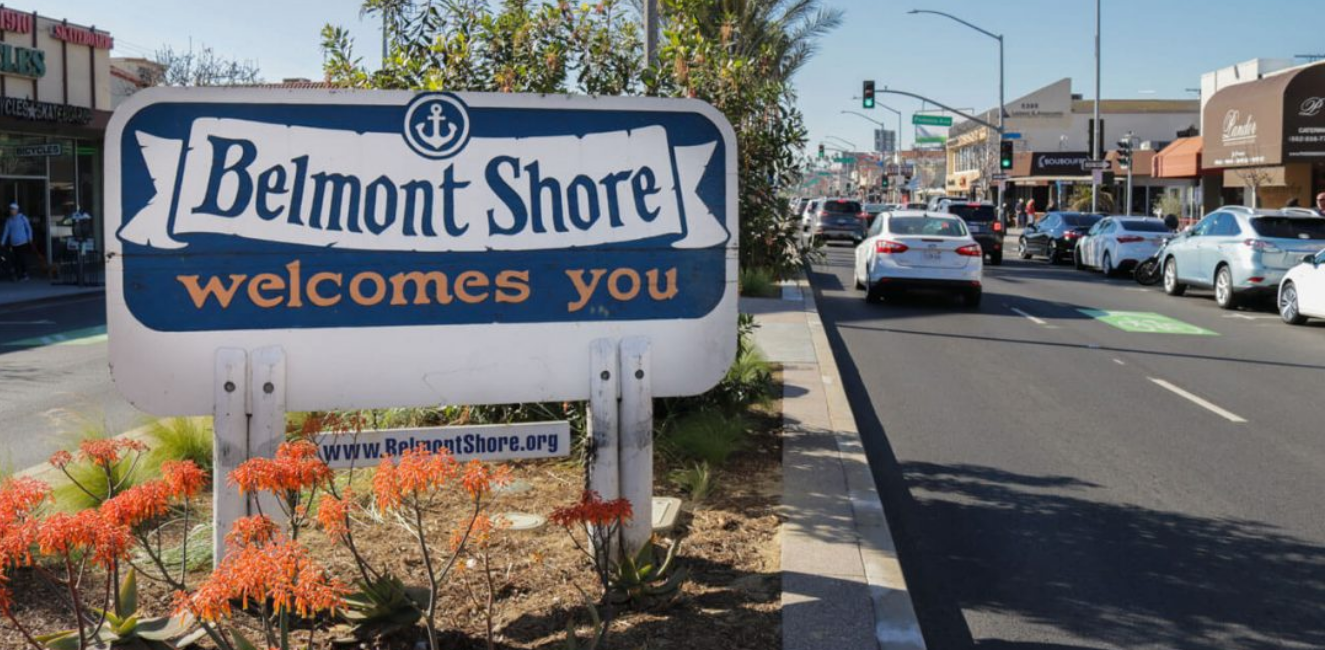 Parkbench Belmont Shore Neighborhood